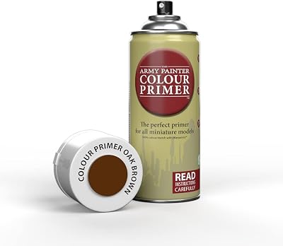 The Army Painter Colour Primer Oak Brown 400 mL Acrylic Spray Primer