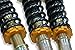 Yonaka Compatible with Lexus IS300 01-05 Spec 2 Full Coilovers Suspension Shocks Springs Struts Set Kit