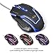 Yanni G1 Wired USB PC Computer Gaming Mouse Mice, Optical, 6 Buttons, 3200 DPI, Multi-colorful Leds For PC Mac Lumix(Black)thumb 2