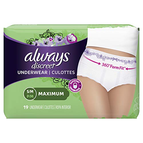 Always Discreet Incontinence Underwear, Small/Medium - Image 12