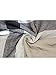 Women's Soft Warm Plaid Chunky Scarf Fall Winter Large Checked Blanket Scarves Wrap Shawl Brown White Plaid