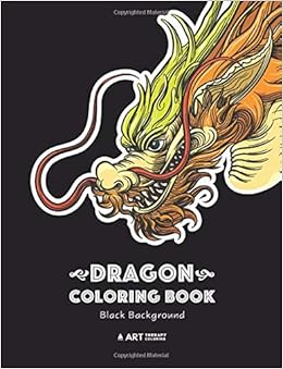 4400 Dragon Coloring Book For Adults Midnight Edition Free Images