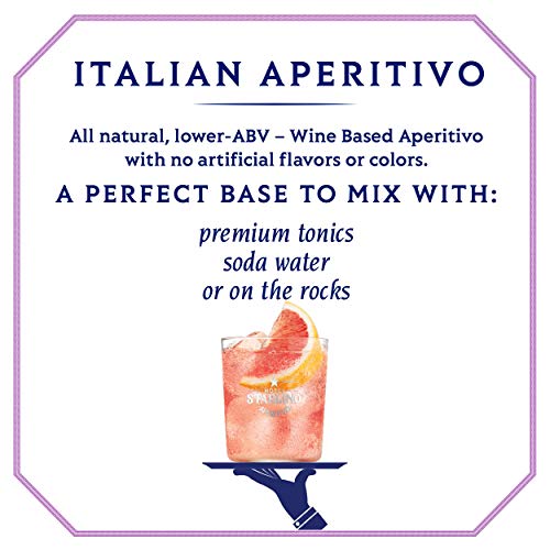Starlino Rosé Aperitivo 17% Vol Alkohol - fruchtiger italienischer Wein Aperitif aus Pink Grapefruits - für den… – Bild 5
