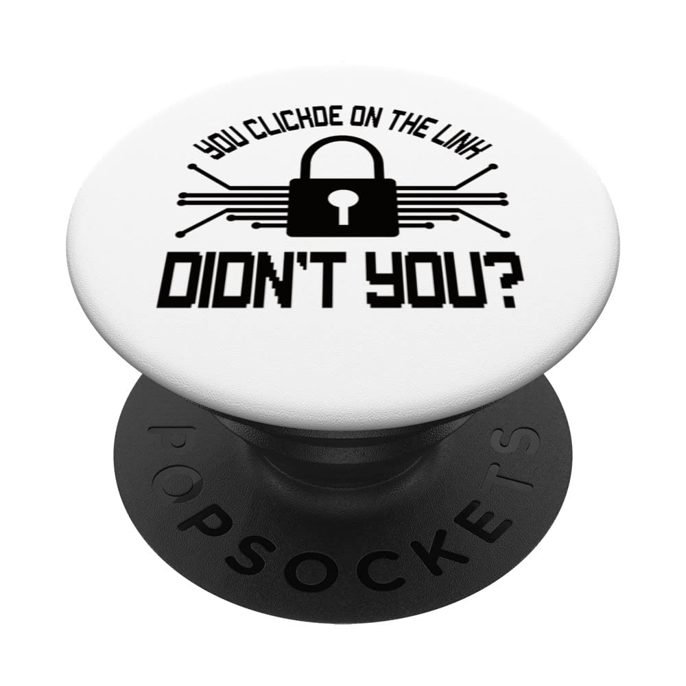 White Hat Hacker Design For A Cyber Security Specialist PopSockets Swappable PopGrip