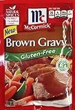 McCormick BROWN GRAVY Mix GLUTEN FREE .88oz (12 Packets)