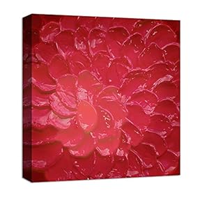 Abstract Beautiful Flowers Oil Painting Features Painting Artwork...