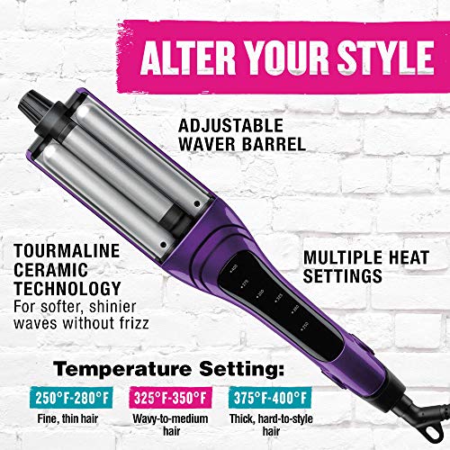 Bed Head A Wave We Go Tourmaline Ceramic Adjustable Hair Waver Create