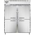 Continental DL2RE-SS-PT-HD Pass-Thru Refrigerator 2 Sec.