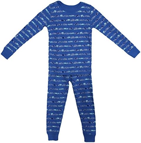 Skylar Luna Boys Long Sleeve Pajama Set - 100% Soft Organic Turkish Cotton