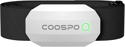 CooSpo Heart Rate Monitor Chest Strap Bluetooth ANT+ for Running Cycling Gym