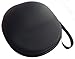 CASEBUDi Large Hard Headphone Case | Compatible with Sony, Sennheiser, Beats & More | Black Ballistic Nylon