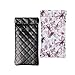Lucky Leaf Sunglasses Pouch Goggles Case Eyewear Holder Mini Coin Wallet with Cleaning Cloth