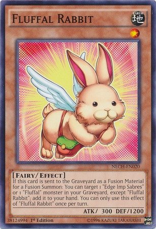 Yu-Gi-Oh! - Fluffal Rabbit (NECH-EN020) - The New Challengers - Unlimited Edition - Common