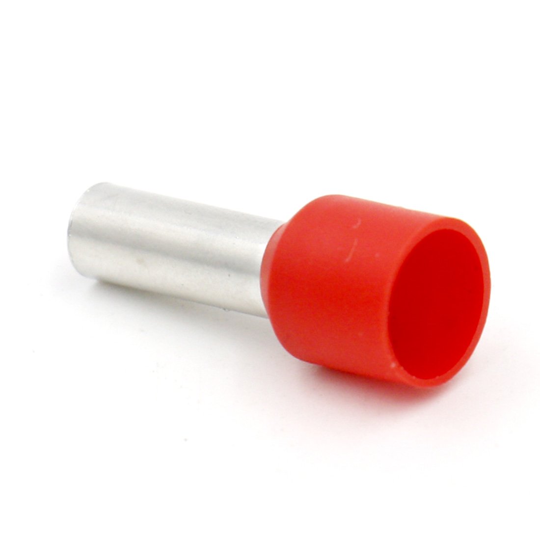 Heschen Cord End Terminal, E10-12, AWG8 / 10mm², Wire Copper Crimp Connector, Vinyl Insulated, Red, Pack of 100 - Image 3