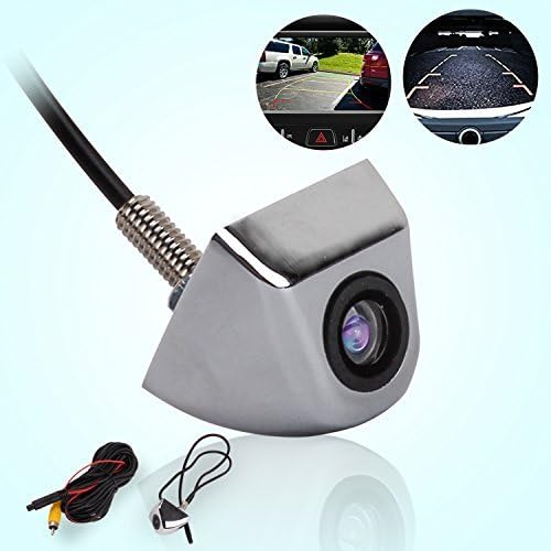 Backup Parking Camera Universal Car Rear Front Side View Camera 170 Degree Wide Angle Waterproof CCD Imaging High Definition Cameras Kit Easy Installation with 2-Year Warranty