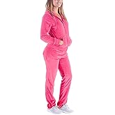 Yasumond Velour Tracksuit Womens 2 Pieces Joggers Outfits Jogging Sweatsuits Set Soft Sports Sweat Suits Pants