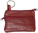 Marshal Genuine Leather Coin Change Purse Key Ring #810