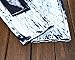 Men's Snow Wash Ripped Slim Jeans