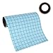 Angel Crafts Transfer Paper Tape: Craft Transfer Tape for Vinyl Application with Grid Lines - Self Adhesive Transfer Paper Roll Compatible with Cricut, Silhouette Cameo - 12 Inch by 8 Feet, Clear