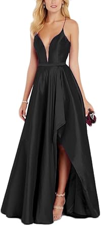 taffeta evening gowns