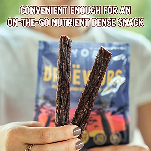 AyobaYo Droewors Beef Sticks. Keto Diet Friendly AirDried Sausages