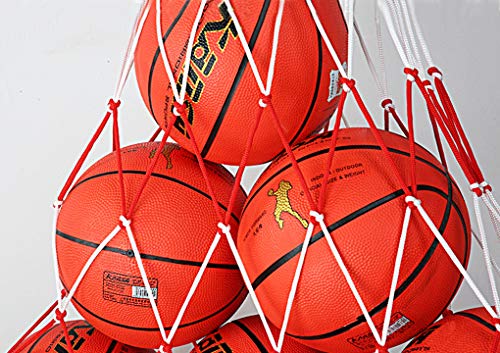 image for JINTN Multiple Ball Net Bag 10-15 Balls Large Capacity Ball Equipment 