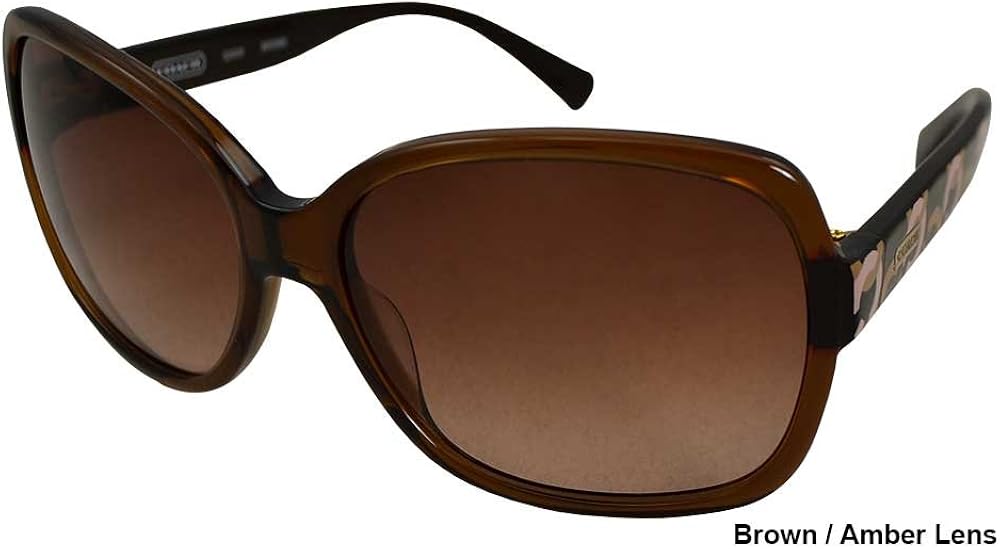coach sunglasses on model