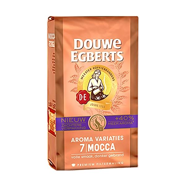 Gemahlener Kaffee | Douwe Egberts | Mocca (7) Filterkaffee | Gesamtgewicht 250 Gramm