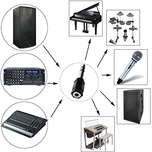 4 Adapter+6+35mm+Female+Headphone+Connector