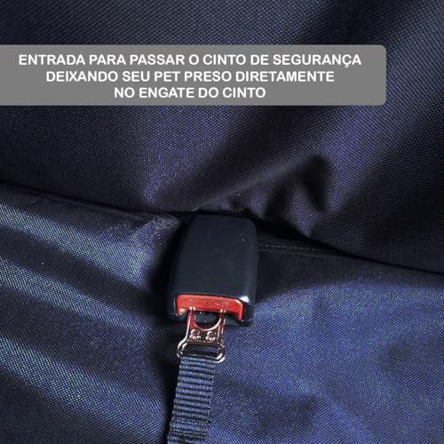 Cadeira Para Pet Assento Carro Seguro Até 15kg Ganhe Coleira