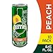 Perrier Peach Flavored Carbonated Mineral Water, 8.45 fl oz. Slim Cans (10 Count)
