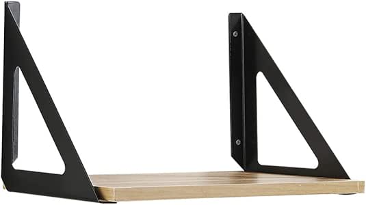 Soportes Triangulares Para Estanterías - 8 Piezas (15x9.5 Cm, Blanco)