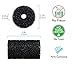 GiBot 12 Pack Professional Sweep Hose Scrubber Tail Replacement Scrubbers Fits Polaris 180, 280, 360, 380, 480, 3900 Sport Vac-Sweep Pool Cleaner Sweep Hose Scrubber 9-100-3105, Black