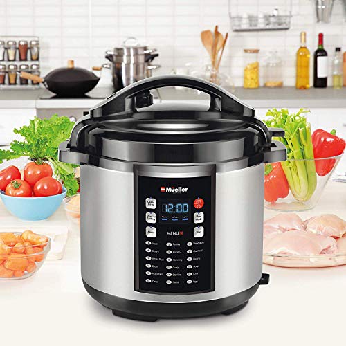 Pressure Cooker Instant Crock 10in1 Pot Pro Series 19 Program 6Q with