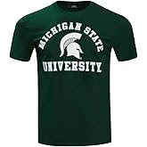 Pro Standard Mens Michigan State University Classic Chenille Short Sleeve Tee Forest Green XL