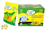 Sweetie Pie Organics Freeze-dried Fruits & Veggies Snack for Toddler & Baby, Mango/Sweet Corn/Apple, 1 Oz