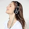 Rockpapa-952-Stereo-Foldable-Headphones-On-Ear-Adjustable-Headband-with-Microphone-for-Kids-Childrens-Adults-Tablet-Computer-Mobile-CDDVD-MP34-Black-White Rockpapa Kids Headphones, 952 Childrens Headphones, Wired Headphones with Microphone, Foldable, Stereo Sound, 3.5mm Jack…