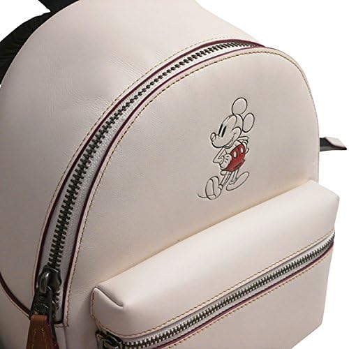 Amazon コーチ Coach バック リュック デイパック レディース ディズニー アウトレット レザー ミッキー Coach X Disney バックパック ミニリュック F597 Qbchk チョーク コーチ Coach レディース Coach コーチ レディース