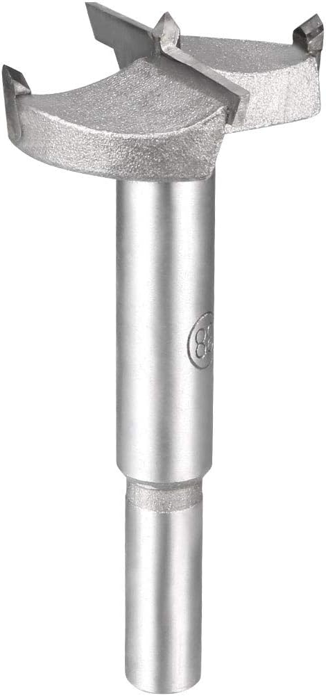 Sourcingmap Forstner Drill Bits 38mm, Tungsten Carbide Wood Hole Saw Auger Opener
