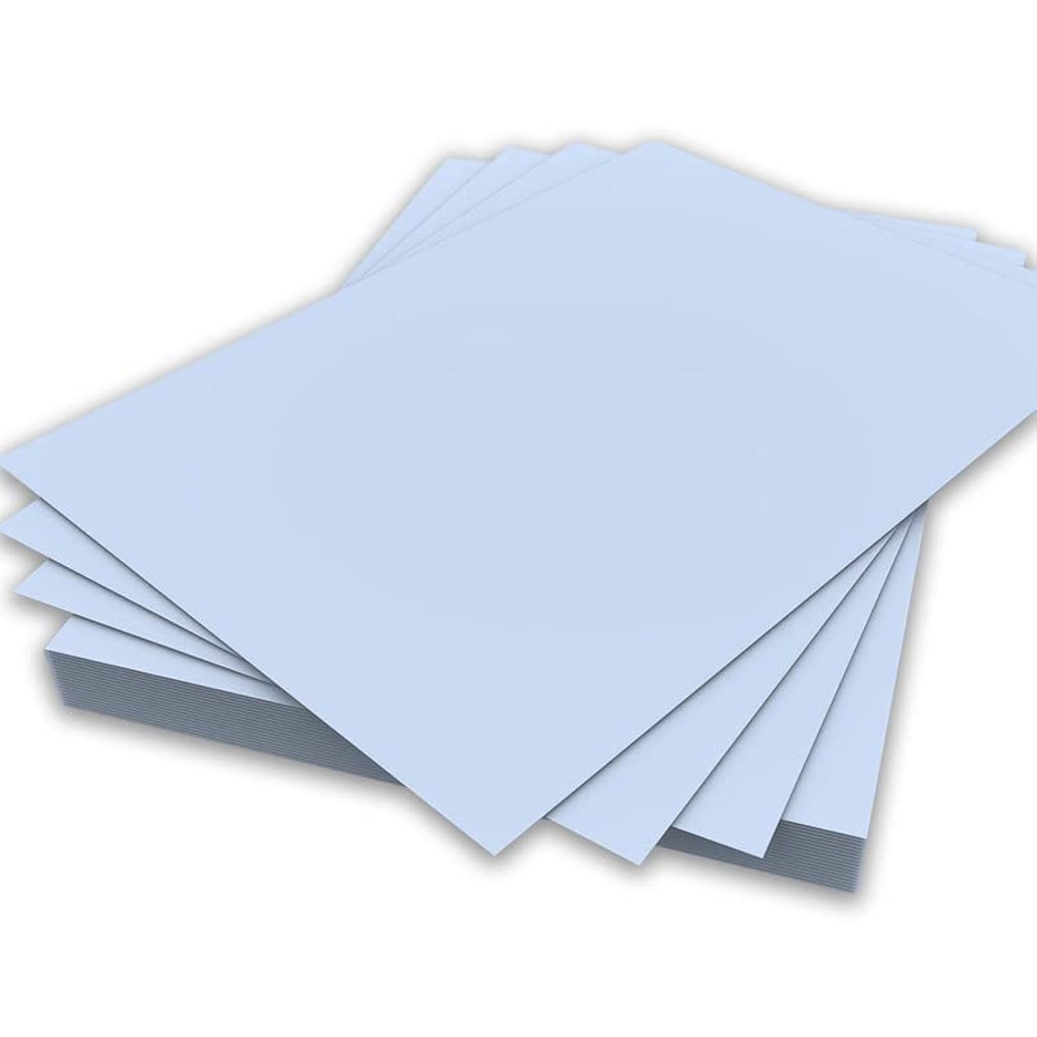 A5 Light Blue Colour Paper 80gsm Sheets Double Sided Printer Paper Copier Origami Flyers Drawing School Office Printing 148mm x 210mm (A5 Light Blue Paper - 80gsm - 200 Sheets) — image 1