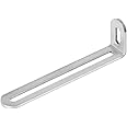 Fanmao 20 Pcs 4-1/2"L x 3/4" W x 1-1/4"H Slotted Corner Brace, Adjustable L Angle Bracket for Furniture, 1/8" Thick