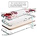 ACKETBOX iPhone 8 Plus Case/iPhone 6s Plus Case/iPhone 6 Plus Case/iPhone 7 Plus Case Floral Design PC Case and TPU Cover Full Body Protective Cover for iPhone 8/7/6s/6 Plus