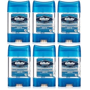 6 x Gillette Endurance Antiperspirant Clear Gel 70ml – Arctic Ice