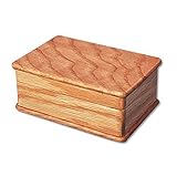 Bits and Pieces - Secret Sliding Gift Box Brainteaser Puzzle - Wooden Puzzle Money Box - Lock Up Box - Box Measures 4-1/2