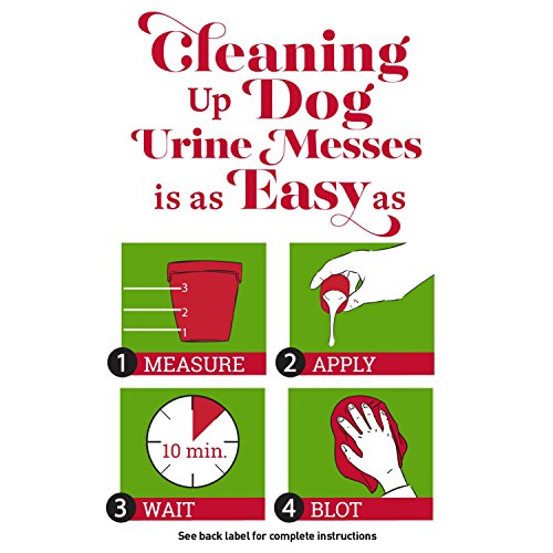 Nature's Miracle Dog Urine Destroyer for Dogs, Urine Enzymatic Formula, Pour, 32 oz (P96999