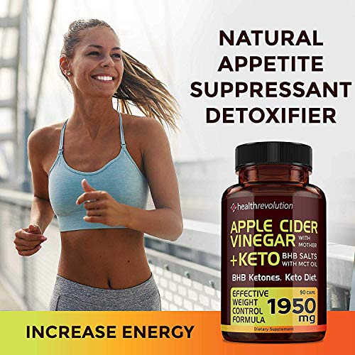 8X More Potency Formula Apple Cider Vinegar Capsules with Mother + BHB