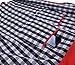 Love Potato 100% Cotton Vintage Gingham Kitchen Apron with Two Pockets, Small to Plus Size Ladies, Great Gift for Wife or Ladies