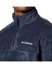 Columbia Steens Mountain - Chaqueta de forro polar suave con media cremallera para hombre