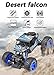 Jeestam RC Car, 2.4GHz Radio Remote Control Car 1:18 Scale 4WD High Speed Off Road RC Trucks Rechargeable Batteries Racing Monster RC Toy Car, for Kids and Adults (Blue)