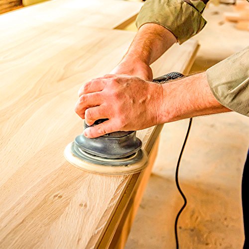 DuraGold Premium 5" Gold Sanding Discs 100 Grit (Box of 50) 8 Hole